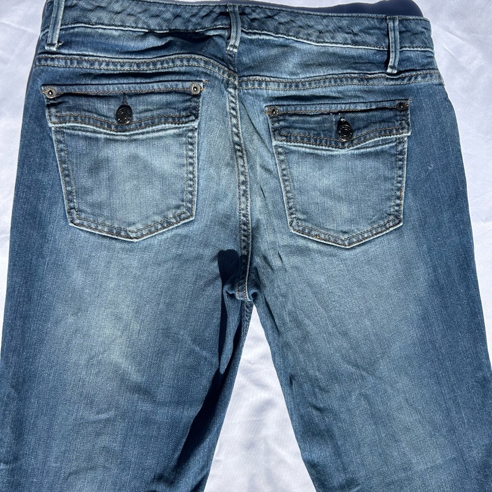 Express Women's Boot Cut Jeans - Light Blue